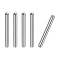 uxcell 5x45mm Dowel Pins, 5pcs 304 Stainless Steel Round Head Flat Chamfered End Dowel Pin Bunk Bed Pins Shelf Pegs Support Shelves Fasten Elements - size: 5x45mm