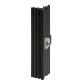 Prime-Line F 2643 Aluminum Window Pull and Latch, 4-in. Height, Fits Hilite Windows (Single Pack) - color: Matte Black