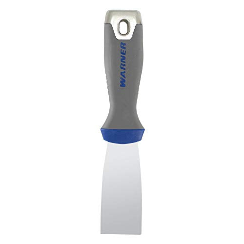Warner 1-1/2" ProGrip Flex Putty Knife, Stainless Steel with Hammer Cap, 90660 - size: 1.5 Inch, style: Flex, Stainless Steel