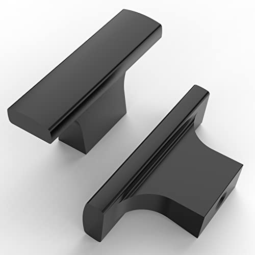 Asidrama 20 Pack Matte Black Kitchen Cabinet Knobs Drawer Cabinet Hardware Zinc Knobs for Dresser Drawers - color: Matte Black, style: 20 Pack