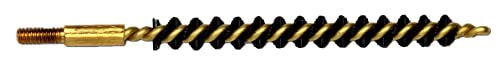 Pro-Shot Nylon Bore Brushes: Heavy-Duty Nylon Bristle & Brass Core Pistol, Rifle & Kit Brushes – Oversized Fill, Solvent-Resistant, Multi-Caliber Compatibility, American Standard Threads, Made in USA