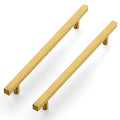 Ravinte Gold Cabinet Handles 8 Inch 10 Pack, Square Cabinet Pulls - size: 8 Inch Hole Centers