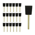 Poly Foam Brushes 2inch 18pcs, High Density Foam Paint Brush for Painting, Staining, Paint Sponges - size: 2inch 18pcs
