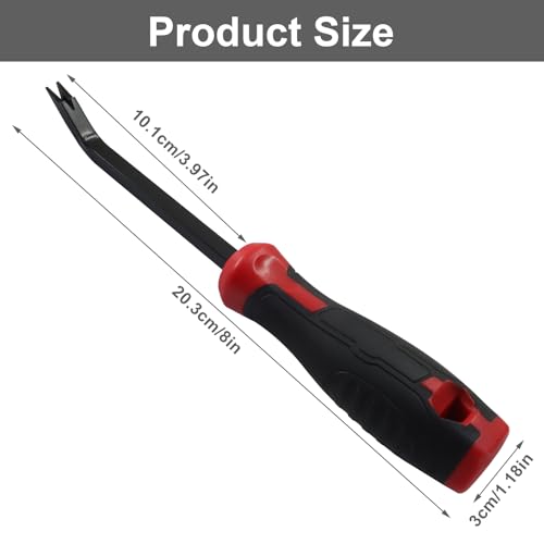 Heavy Duty Staple Remover, Red, 1 Pack - color: Red