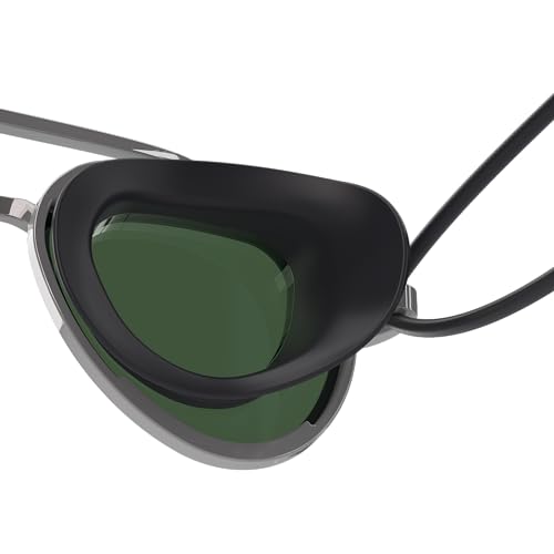 Speedo Kids' Swim Goggles Sunny G Ages 3-8 - color: Mariner Silver/Emerald/Silver