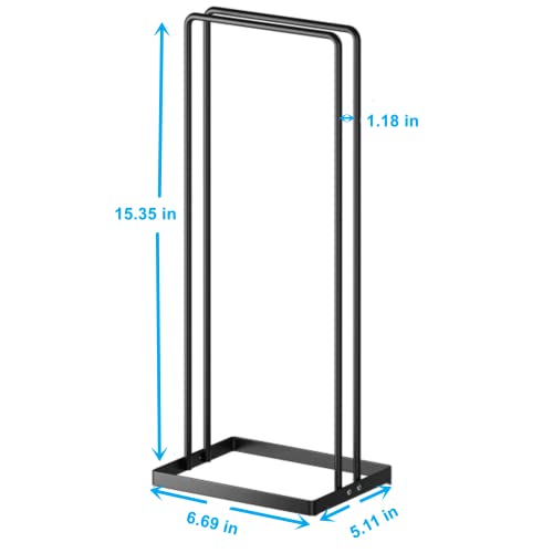 Hanger Organizer 4Pack Clothes Hanger Holder Organizer for Closet Laundry Room Coat Hanger Stacker for Wire Hangers Rack Stand Caddy for Adult Kids Velvet Pants Hangers Storage - color: Black, size: 4 Pack