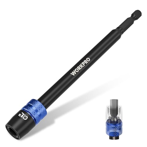 WORKPRO Drill Bit Extension, 6" Drill Screwdriver Bit Holder - style: 6"