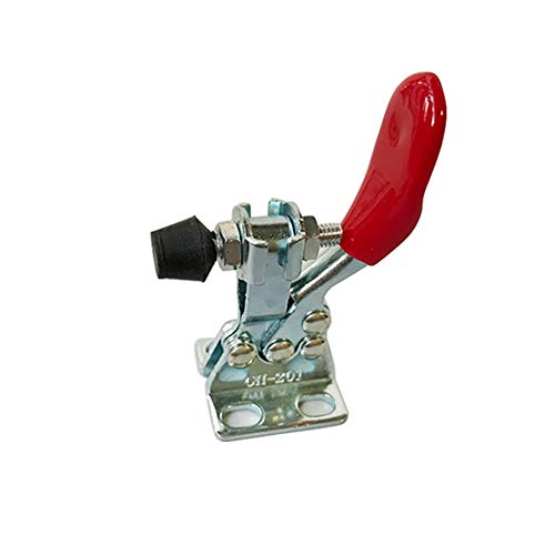 Quick Release Horizontal Toggle Clamp Hold Down Hand Tool Horizontal Heavy Duty Push Pull Toggle Clamp… (201-16 PACK) - style: 201-16 PACK