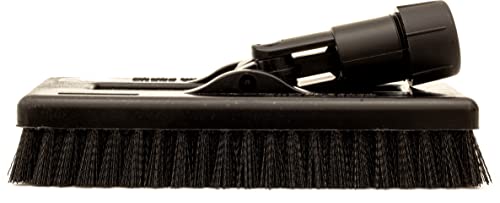SPARTA 3638831EC03 Polyester Rectangle Scrub Brush, Floor Brush, Cleaning Brush With Swivel Head For Cleaning, 8 Inches, Black - color: Black