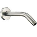 Shower Arm with Flange, 8 Inches Wall Mount Replacement Shower Head Arm For Fixed Shower Head and Handheld Showerhead, Brushed Nickel - color: Brushed Nickel, style: 8 Inch