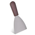 Baking Spatula Premium Stainless Steel with Wooden Handle Heavy-Duty Dough Scraper Turner, Multi-Purpose Kitchen Spatula for Baking, Cooking, Cake Decorating, Pizza & Pastry Use tool