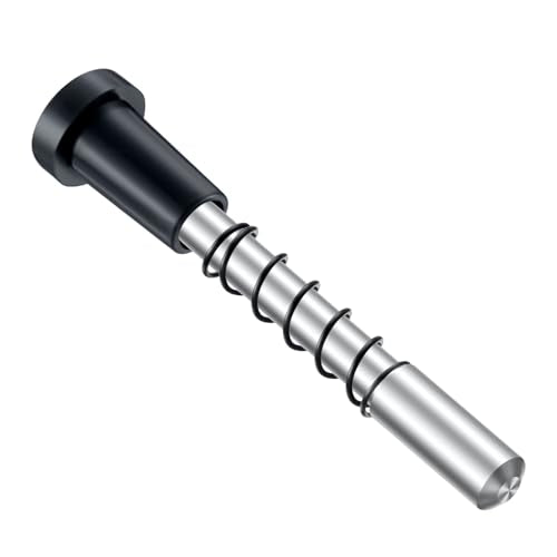 25 Pack Window Screen Plunger Latches with Caps Black - color: Black