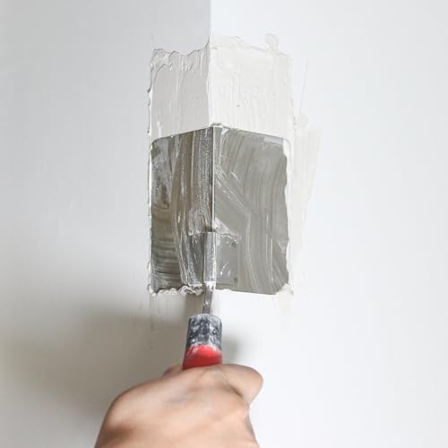 Fishark 2-Piece Drywall Corner Trowel Set, Stainless Steel
