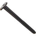 Hard to Find Fastener Black Joint Connector Bolts, Flat Hex Head Bolts for Furniture Construction, Cabinetry, Architecture, Home Improvement, DIY, 1/4"-20 x 3.55", Pack of 5