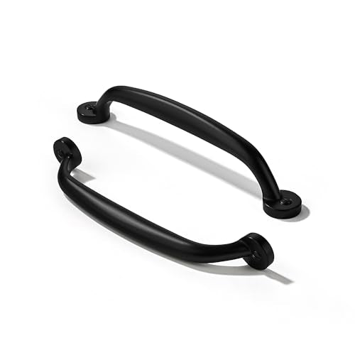 AVICCI 10 Pack Cabinet Pulls 4"/102mm Matte Black Heavy Duty Solid Cabinet Handles cabinets Dressers Kitchens Handles Bathroom cabinets Cabinet pulls - color: Matte Black, size: 4"(102mm)Hole Center-10Pcs