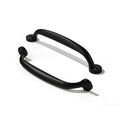 AVICCI 10 Pack Cabinet Pulls 4"/102mm Matte Black Heavy Duty Solid Cabinet Handles cabinets Dressers Kitchens Handles Bathroom cabinets Cabinet pulls - color: Matte Black, size: 4"(102mm)Hole Center-10Pcs