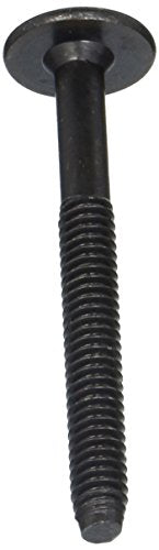 Hard to Find Fastener Black Joint Connector Bolts, Flat Hex Head Bolts for Furniture Construction, Cabinetry, Architecture, Home Improvement, DIY, 1/4"-20 x 2.36", Pack of 10