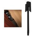 Nuk3y Door Saver 2 II Hinge Pin Stop Fits All 3"" to 4-1/2"" Residential Hinges (Black) - color: Black
