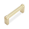 10 Pack 3 inch(76mm) Brushed Brass Kitchen Cabinet Handles Knurled Cabinet Pulls Gold Drawer Pulls Kitchen Cabinet Hardware Handles Drawer Pulls Dresser Handles - color: Brushed Brass, size: 3" Hole Center（76mm）