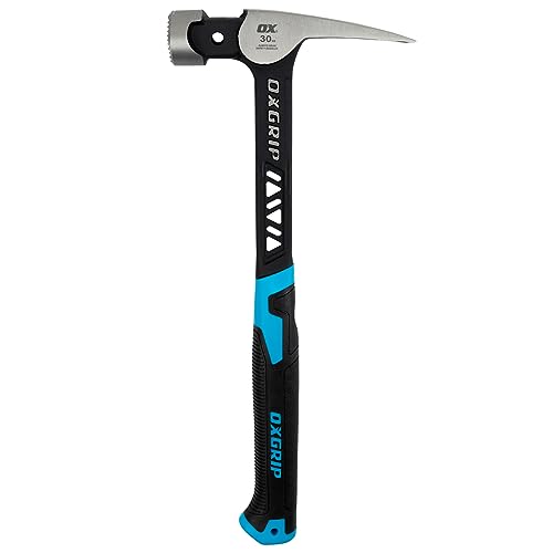 OX Ultrastrike 30 oz Framing Hammer, Milled Face, Martillos De Construccion - size: 30-oz, Milled Face