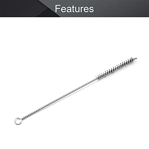 Utoolmart Steel Wire Cleaning Brush, Spiral Power Tube Cleaning Tool, Bottle Brush, 0.5-inch Diameter 12-inch Length, 10pcs - color: 10pcs, size: 1.2cm