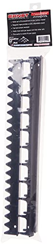 Ernst Manufacturing 6011M Screwdriver Rail Set with Magnetic Backing, 20 Tool, Black - color: Black, size: Pack of 1, style: 40 Tool, Magnetic Mount