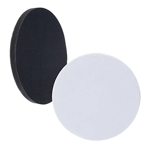 Dura-Gold Pro Series 5" x 10mm Soft Density Sanding Interface Pad, 2 Pack - style: 5" - No Hole