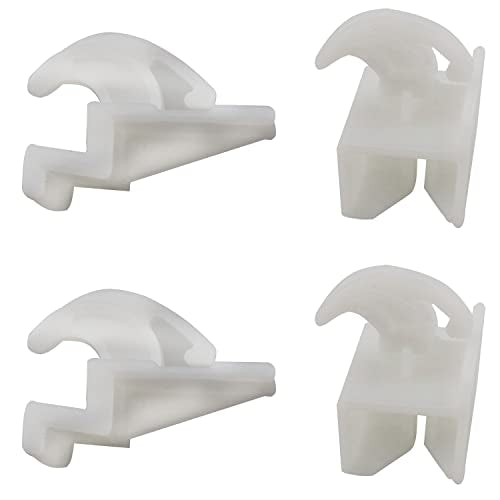 3051162 Front 3051163 Rear Drawer Glide CHENJIN 2Set Range Oven Front and Rear Drawer Glide Replacement Kit for AP2121517 PS434227 PS434226 AP2121517 305136118 3012698 08067766