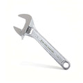 BLACK CANYON 6 Inch Adjustable Wrench, Wide Jaw Spanner with Imperial and Metric, Premium Chrome Forged Steel for Automotive Plumbing, Household Repairs and DIY - size: 6 in