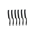 Hard Bristle Crevice Cleaning/Gap Cleaning Brush,Slim Flat Curved Brush