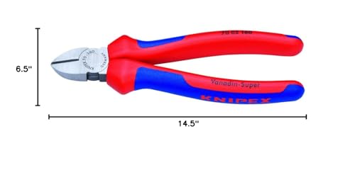 Knipex Tools 00 20 11 Combination Long Needle Nose Pliers and Diagonal Cutters Assembly Tool Set (3 Piece)