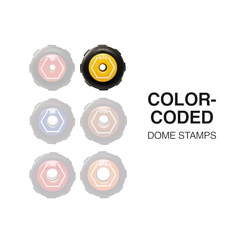 Klein Tools 654916 Heavy-Duty Hollow Shaft Nut Driver, Color-Coded 9/16-Inch Hex, Pass Through Design, 6-Point Socket, and Cushion-Grip Handle - size: 9/16-Inch