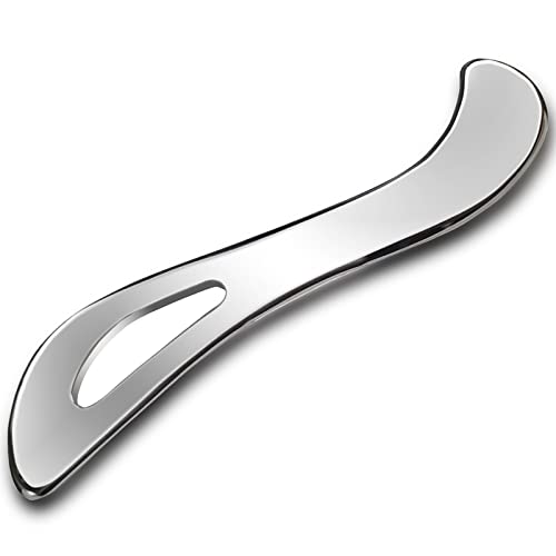 BYYDDIY Non-Magnetic 304Stainless Steel Gua Sha Muscle Scraper Tools,Scraping Massage Tools,Scar Tissue Tool,IASTM Tools,Fascia Scraper,Soft Tissue Massage Tool, Guasha Tool for Body - style: Style: S1