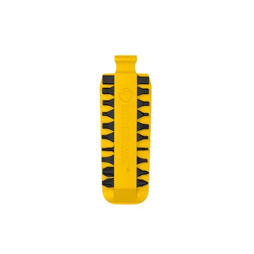 LEATHERMAN Bit Kit Number 4, Double-Ended Screwdriver Bits, Yellow - color: Yellow, size: #4