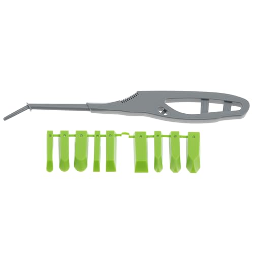 QWORK Caulking Tool Kit, Silicone Finishing Tools with 9 Interchangeable Pads for Tight Areas