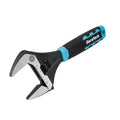 DURATECH 10-Inch Wide Jaw Adjustable Wrench - color: Black & Blue, size: 10-Inch