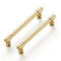 Ravinte Brushed Gold Kitchen Pulls Cabinet Handles 5 Inch 10 Pack - color: Brushed Gold, size: 5 Inches Hole Center