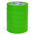 ADHES Green Masking Tape Painter Tape 24mm x 50m | 6Rolls x 0.94Inch x 55Yard,Clean Removal, No Residue, Multi-Surface,Ideal for Painting DIY Arts Crafts Labeling - size: 24mm x 50m