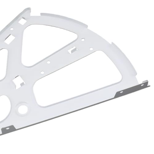 Coshar 4Pcs 2 Layers Shoes Drawer Hinges Fan Shape Shoe Cabinet Rack,White | 2 Layers,Stainless Steel Shoe Cabinet Rack Flip Frame, Replacement Fittings, Furniture Parts Hardware - color: White, size: 2 Layers