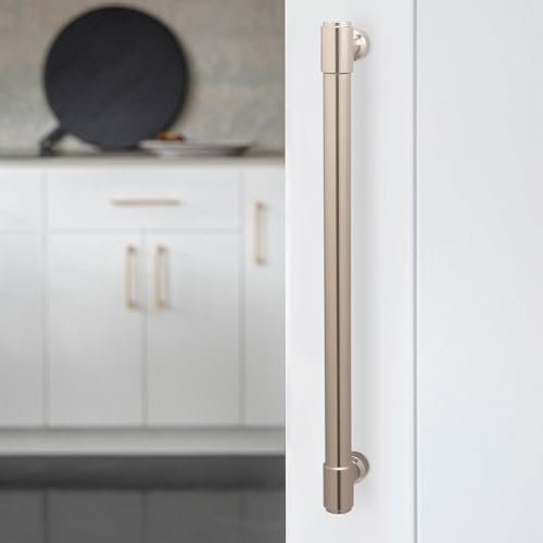 10 Pack 7-1/2 Inch(192mm) Kitchen Cabinet Handles Champagne Bronze Cabinet Pulls Alloy Drawer Pulls Solid Cabinet Hardware - color: Champagne Bronze, size: 7-1/2'' Hole Center(192mm)