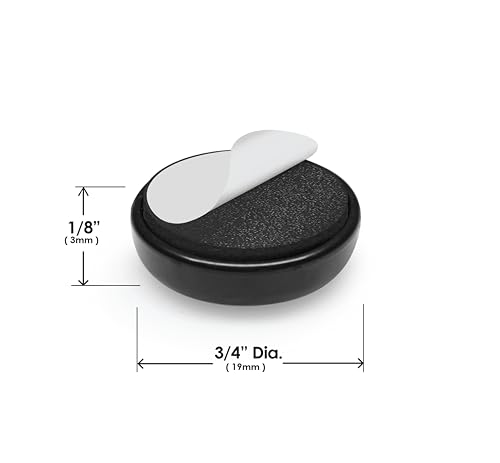 Slipstick GorillaGlides Kitchen Appliance Sliders (24 x 3/4” Round Glides) Self Adhesive Countertop Appliance Sliders Provide Easy Sliding and Saves Space on Counters - size: 3/4 Inch Appliance - 24 Pack