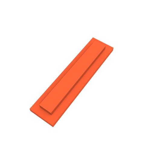 1/4" Trim Reveal Tool - Precision Trim Gauges - Non-Damaging Hard Plastic Door Reveal Marking Tools for Accurate Jamb Marking - Wood Reveal Spacing Tool (Orange) - size: 1/4 orange
