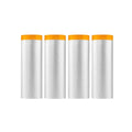 Pre-Taped Masking Film for Painting-4Rolls 8.86ft x 65.6ft Painters Plastic - size: 8.86ft x 65.6ft