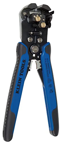 Automatic Wire Stripper 10-24 AWG & Klein Tools 11061 Wire Stripper/Wire Cutter for Solid and Stranded AWG Wire, Heavy Duty Kleins are Self Adjusting