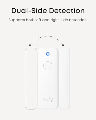 eufy Security Entry Sensor E20, Window & Door Alarm, 5-Year Battery