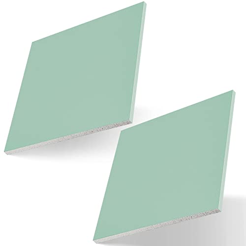 Amylove Drywall Repair Panel Drywall Patch Panel Repair for Mend Wall(2 Pcs,Green,12 x 12 x 1/2 Inch) - color: Green, size: 12 x 12 x 1/2 Inch