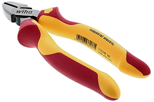 Wiha Tools 32933 6.3-Inch Insulated Industrial Diagonal Cutter, Multicolor, One Size