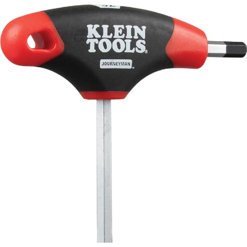 KLEIN TOOLS JTH610E T-Handle Hex Key Set, SAE Inch Sizes Allen Wrench Set with 6-Inch Blades, Stand Included, 10-Piece - size: 6-Inch Hex Key Set, style: T-Handle Hex Key Set