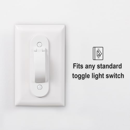 Wall Switch Guard, Child Proof Light Switch Cover Guard | Toggle Style | Light Switch Protection | Keep Toggle Switch in On or Off Position | 2 Pack, White - size: 2 Pack