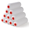 Mister Rui 4" Foam Roller Covers 10-Pack for Cabinets, Furniture & DIY - size: 30 kg/m³, 10 Pack